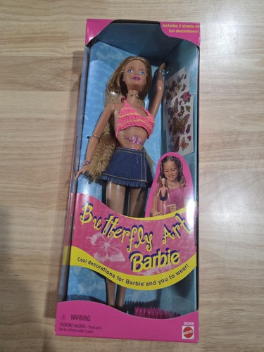 Barbie butterfly art - barbie,