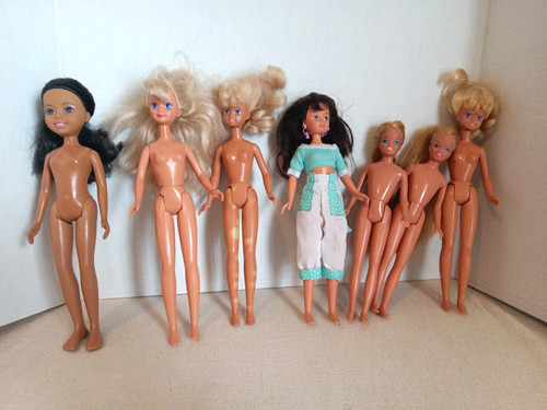 Doll lot mattel barbie - of,