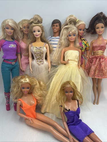 Tnt barbie dolls lot mixed - lot,
